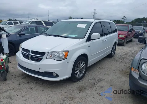 2014 Dodge Grand Caravan Sxt 30Th Anniversary z USA, uszkodzony, nr VIN 2C4RDGCG6ER278928